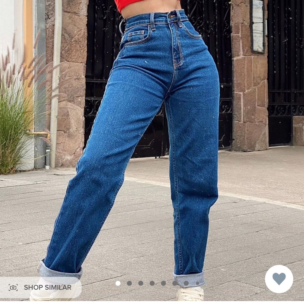 Fashion nova I got it from my mama jeans